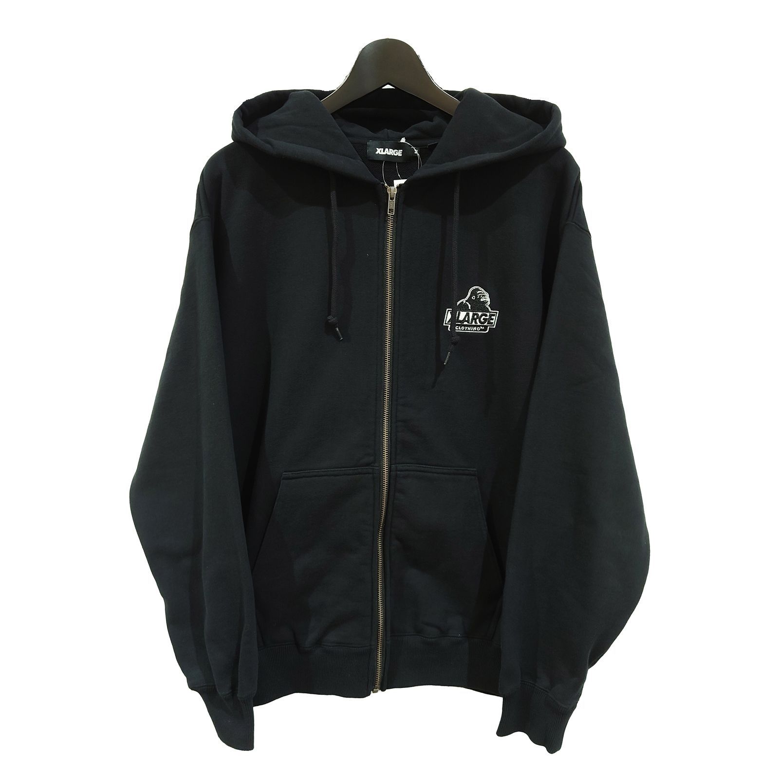 XLARGE（エクストララージ）BACKSIDE SLANTED OG ZIP HOODED 