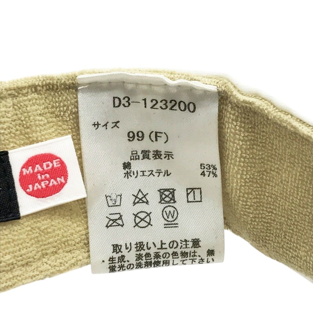 DANCE WITH DRAGON ダンスウィズドラゴン サンバイザー ホワイト