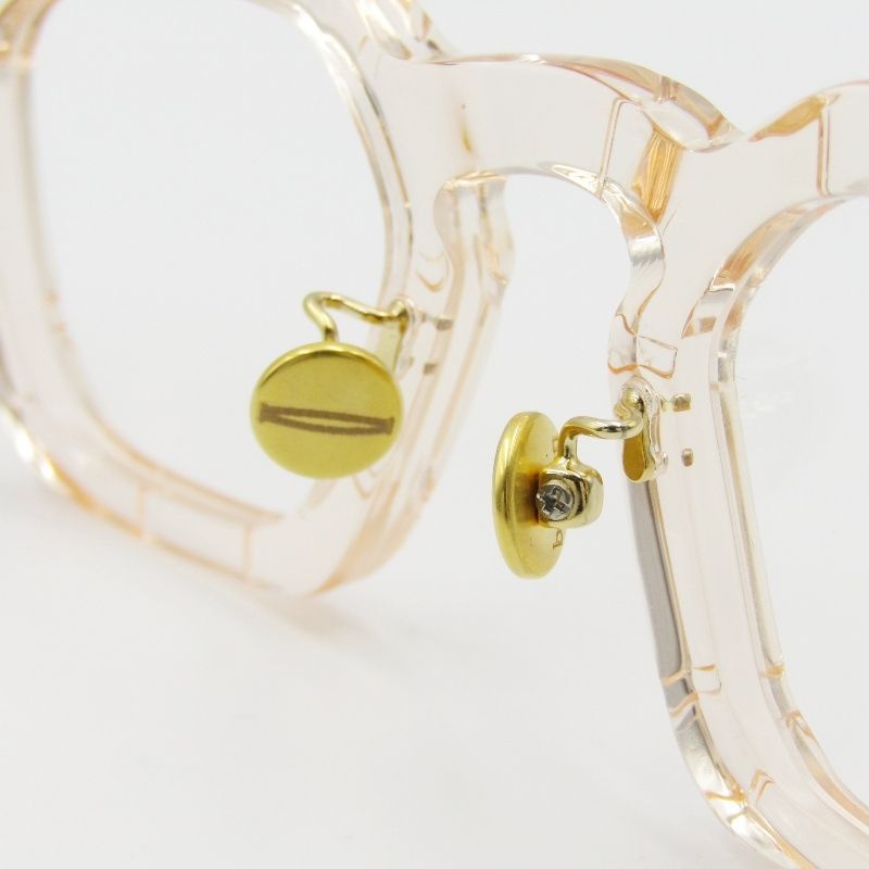 美品 Filton フィルトン メガネフレーム Crocodile01 CD-01 日本製  