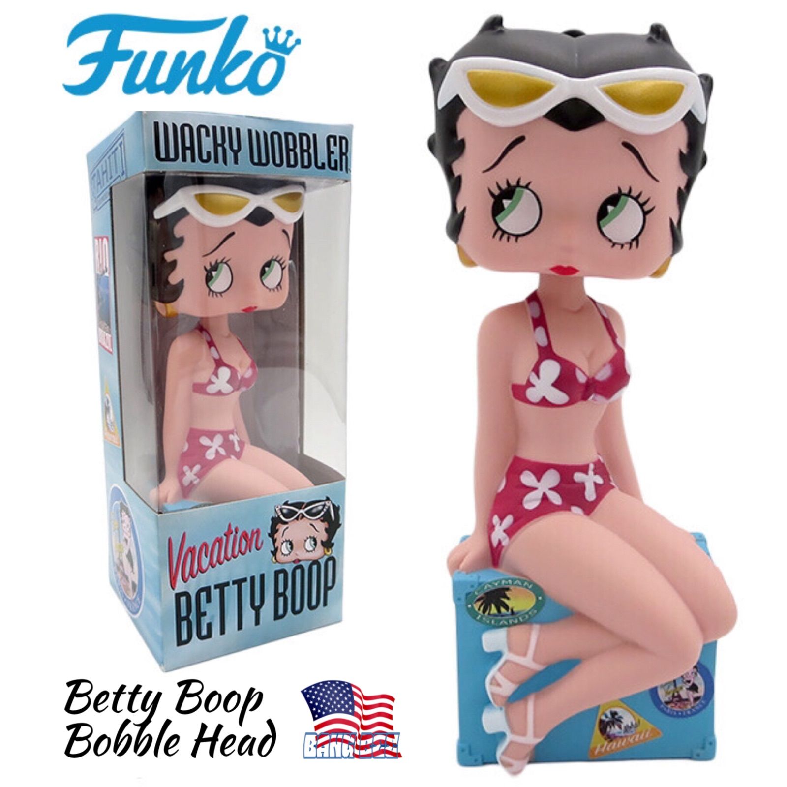 新品 🇺🇸 BETTY BOOP FUNKO ファンコ社 ベティブープ ボビングヘッド ベティちゃん セクシー セックスシンボル アメリカン雑貨  フィギュア インテリア ガレージ アメ車 カスタム コレクション|mercariメルカリ官方指定廠商|Bibian比比昂代買代購