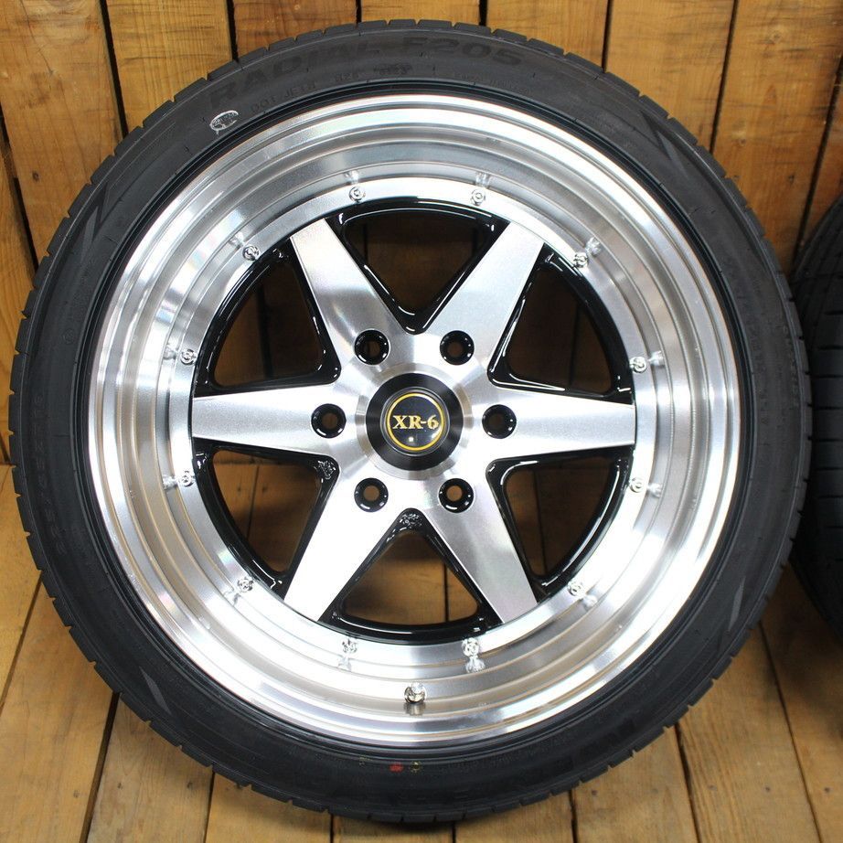 200系 ハイエース オーバーフェンダーサイズ 18インチ 9J+25 ファブレス XR-6 ワイドシリーズ 1ピース 225/45R18 新品 タイヤ  ホイール 4本SET - メルカリ