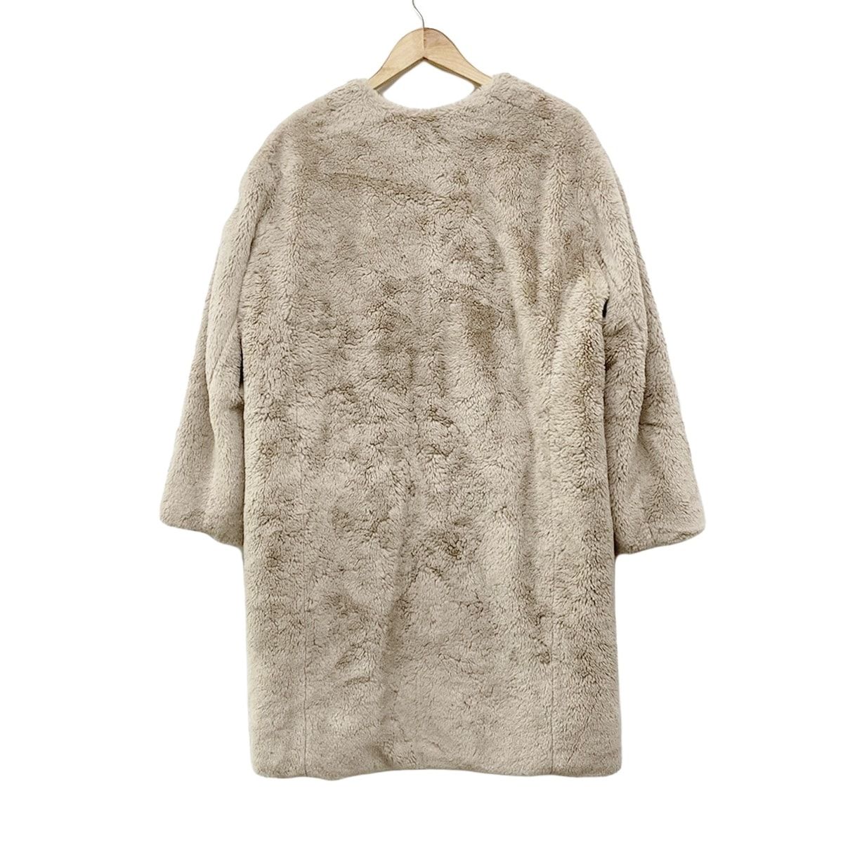 TATRAS タトラス コート サイズ02 M レディース - LTAT22A4908-L ピンクベージュ 長袖 フェイクファー 中綿 冬