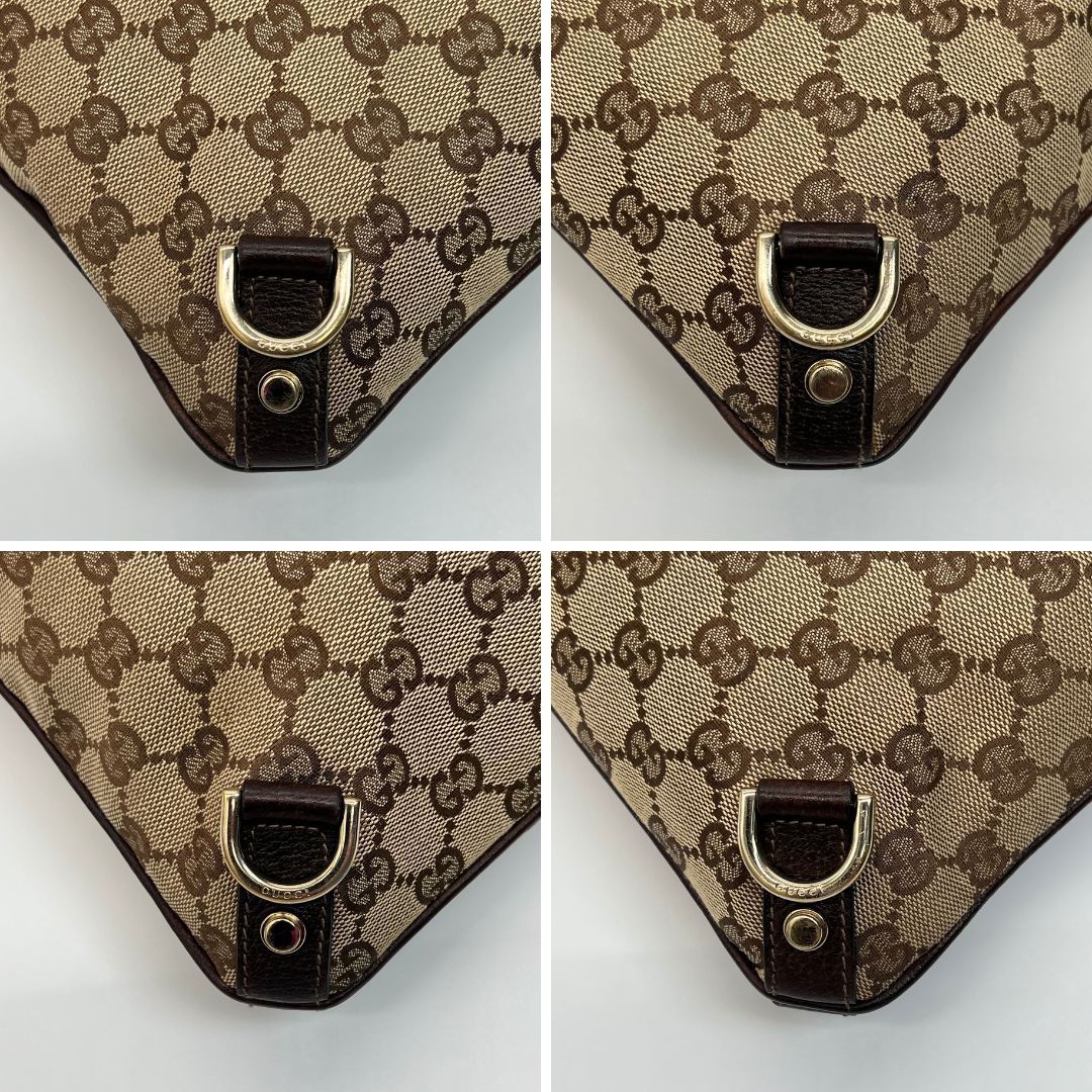 GUCCI グッチ GGキャンバス GG柄 ショルダーバッグ サコッシュ 黒