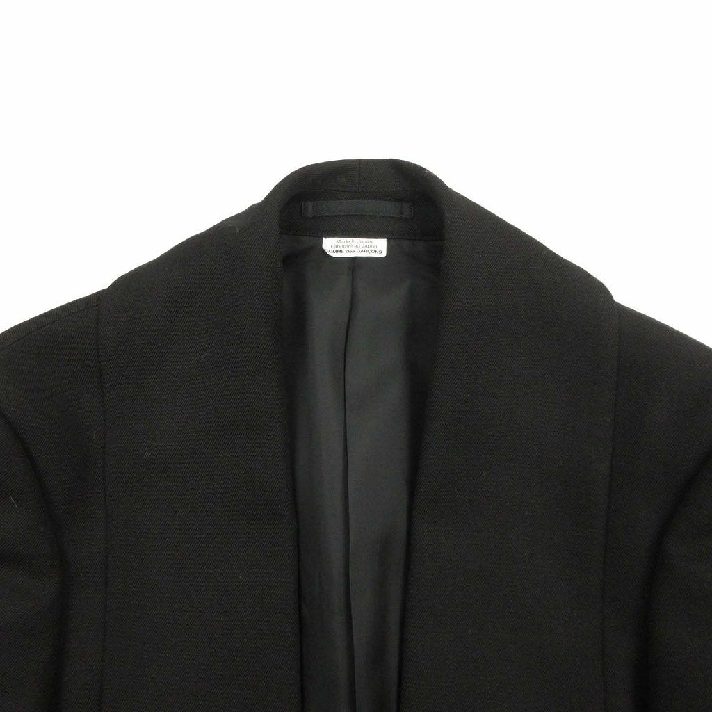 コムデギャルソン オムプリュス ウールギャバジンロングコート 【公式