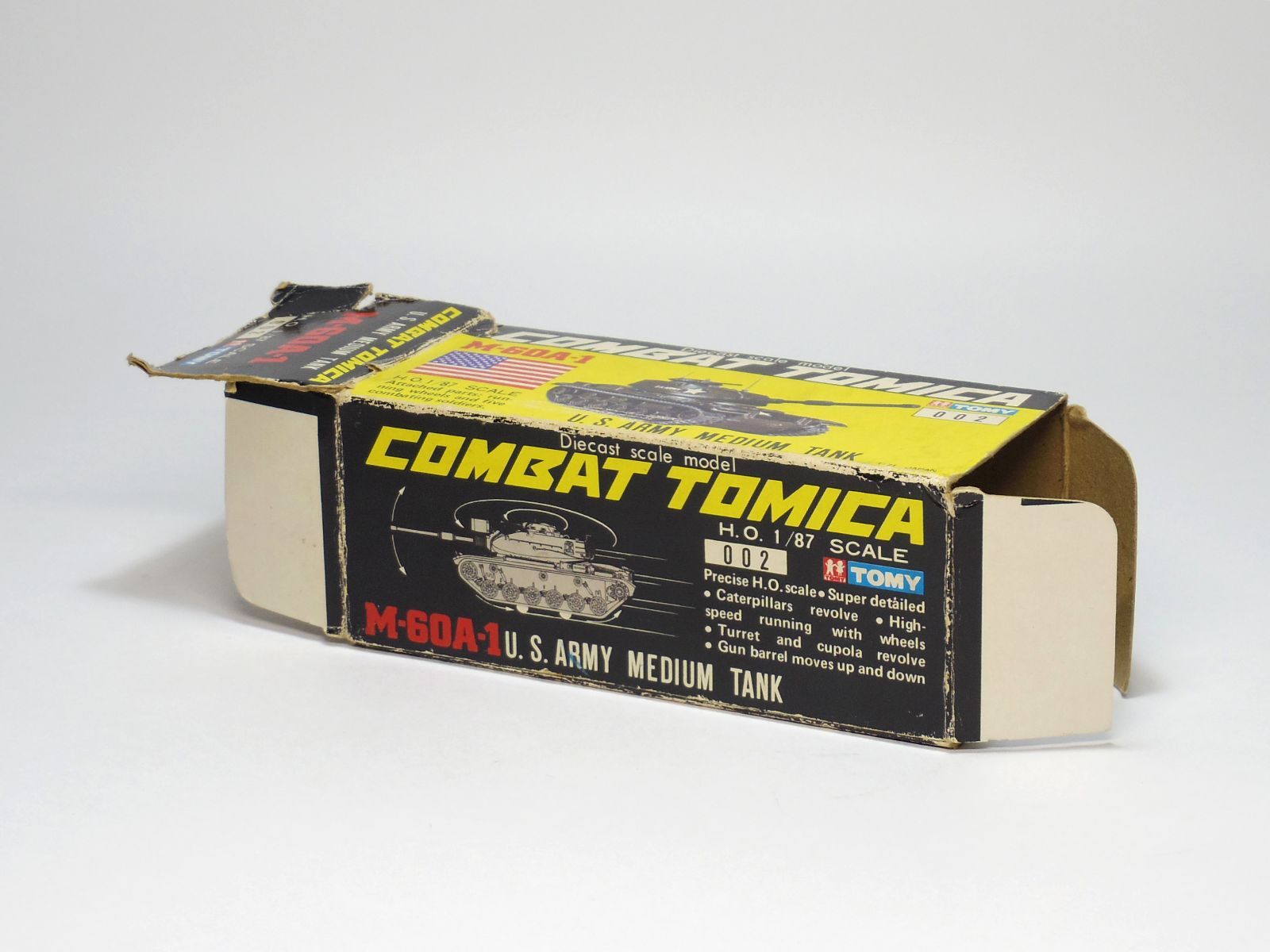 1970年代販売 TOMY トミー COMBAT TOMICA コンバット トミカ M-60A-1