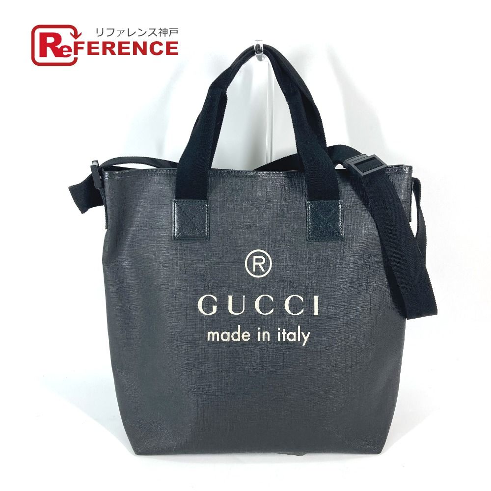 GUCCI グッチ トートバッグ ロゴ 231859 PVC - メルカリ
