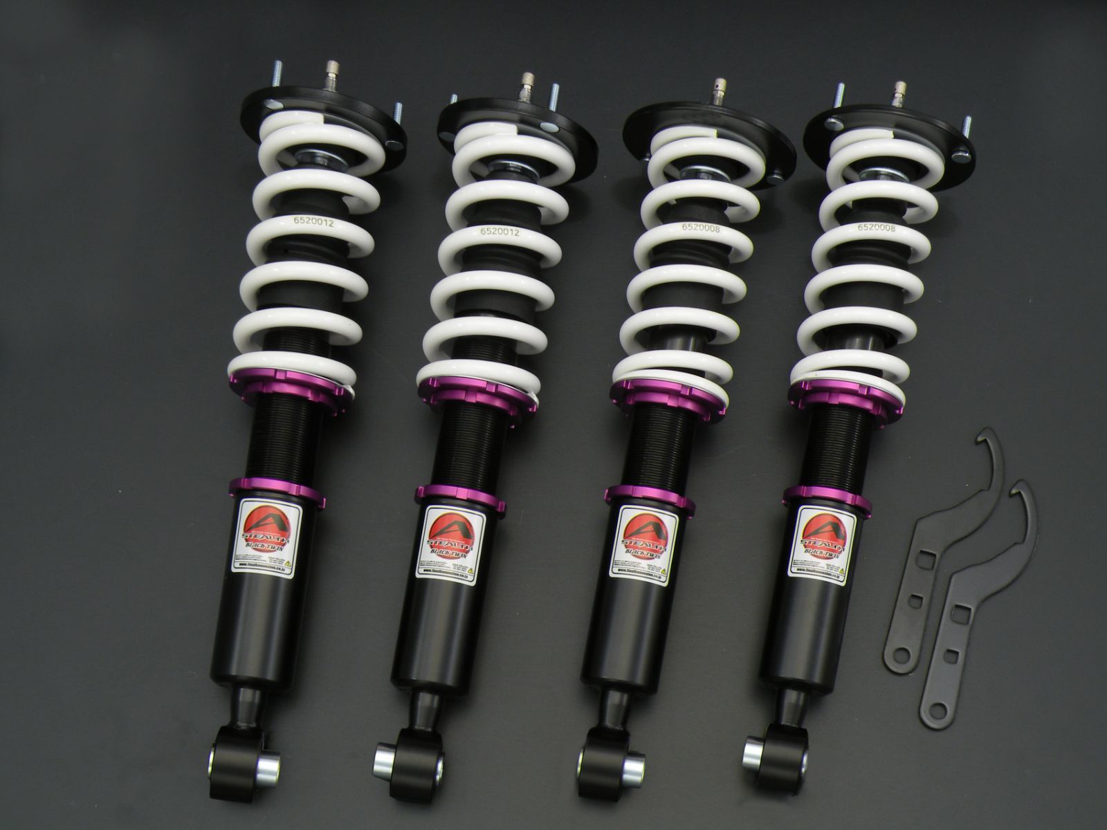 1SET HCR32 スカイライン 車高調|サスペンション|フルタップ|減衰力25段調整式 ファイナルコネクション|ブラックツイン