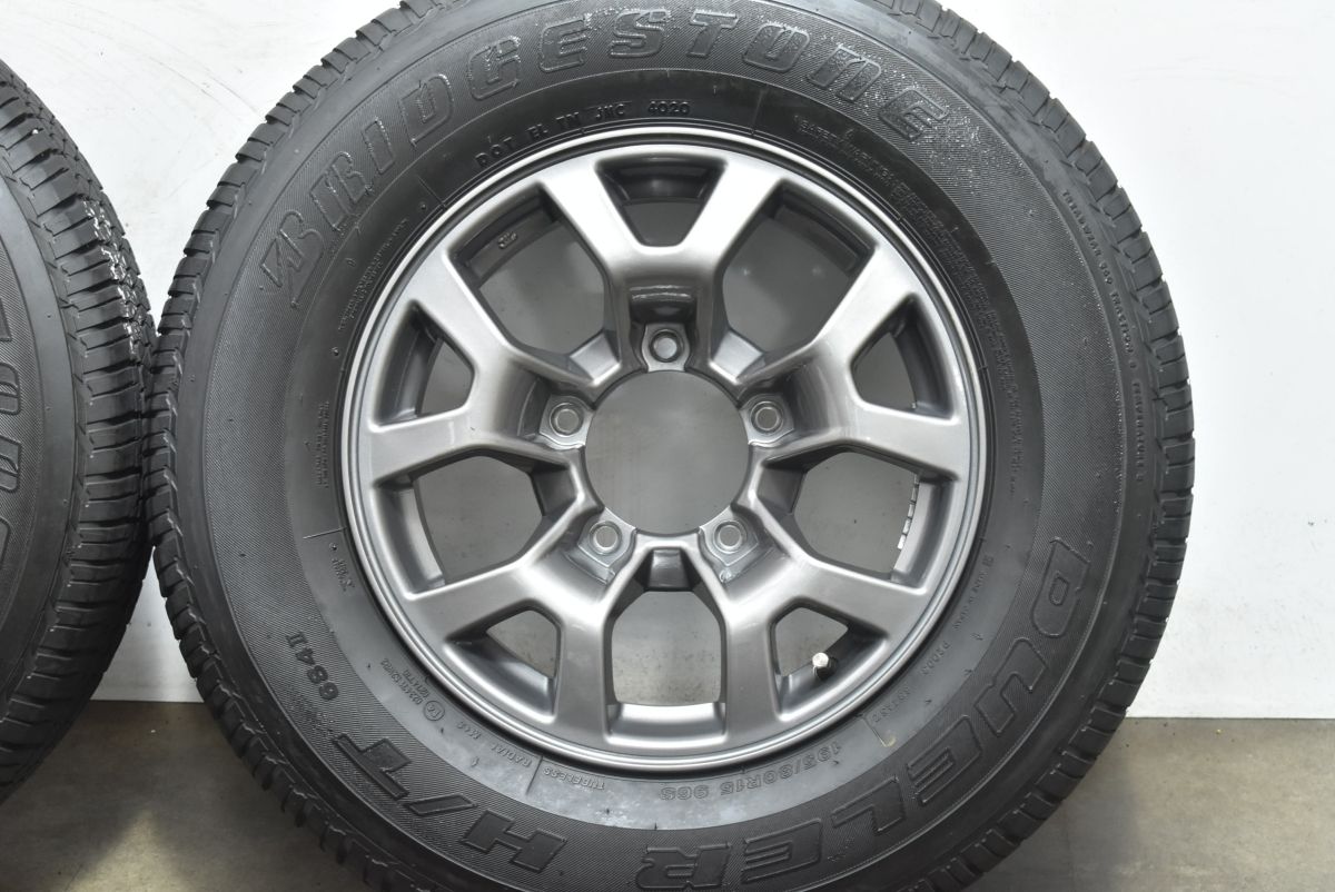 バリ溝 スズキ JB74 ジムニーシエラ 純正 15in 5.5J 5 PCD139.7 ブリヂストン デューラー H L 684II 195 80R15 JB43 ノマド JC74 FFCRYSTALESIA_COM