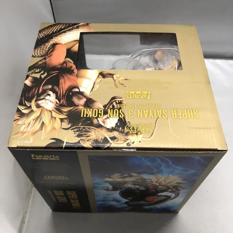 BANDAI - 【中古】バンダイ フィギュアーツZERO 超激戦 スーパーサイヤ人３孫悟空 龍拳爆発 劇場版 ドラゴンボールZ 龍拳爆発!!悟空がやらねば誰がやる[10][240010477878] フィギュアーツZERO ［超激戦］スーパーサイヤ人3孫悟空-龍拳