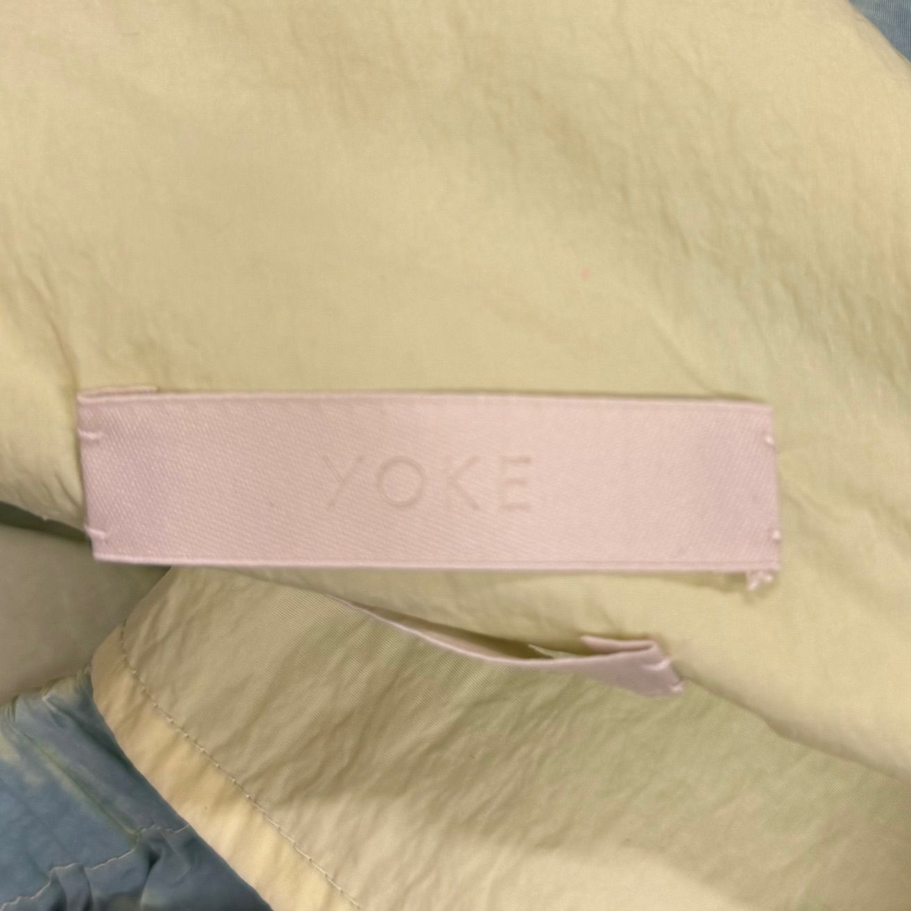 定価48400円 新品 YOKE 23SS SPRAY PRINTED NYLON EASY PANTS スプレー