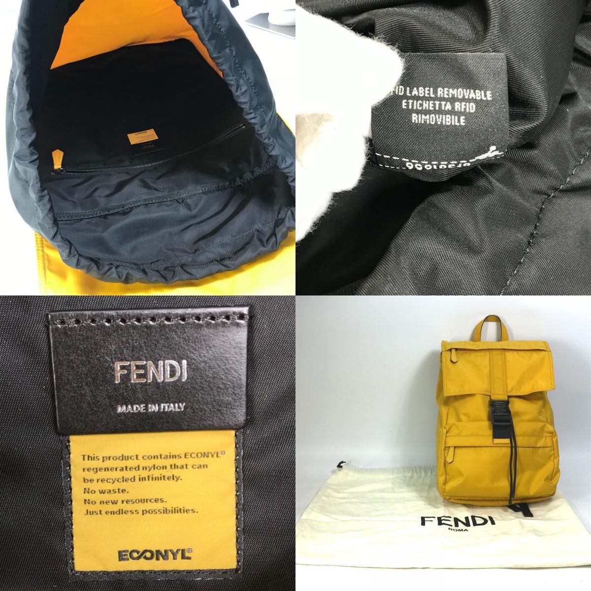 FENDI フェンディ リュックサック フェンディネス 7VZ066 ナイロン 