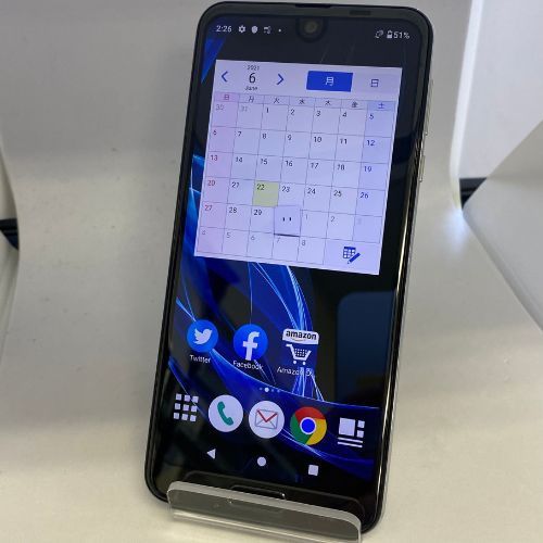 ★【中古品】docomo AQUOS R2 SH-03K ブラック SIMロック解除済