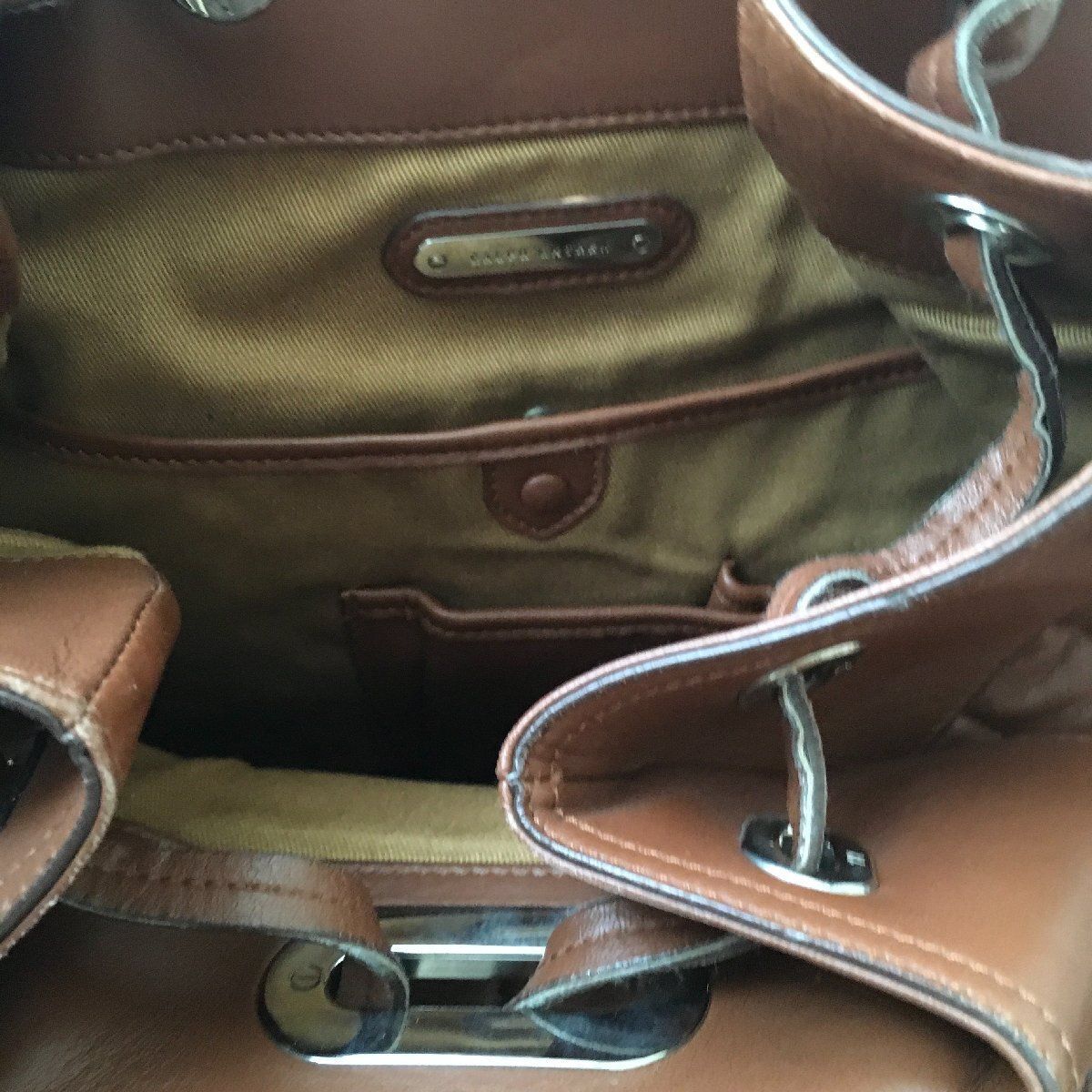 美品 Ralph Lauren(ラルフローレン) 大きめ レザー ショルダー