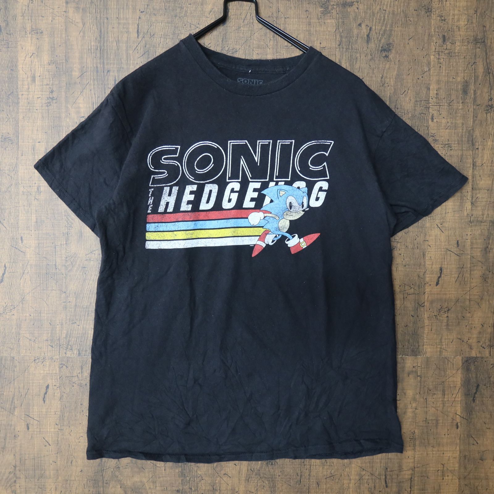 90s ヴィンテージ USA製 SEGA セガ SONIC Tシャツ XL - トップス