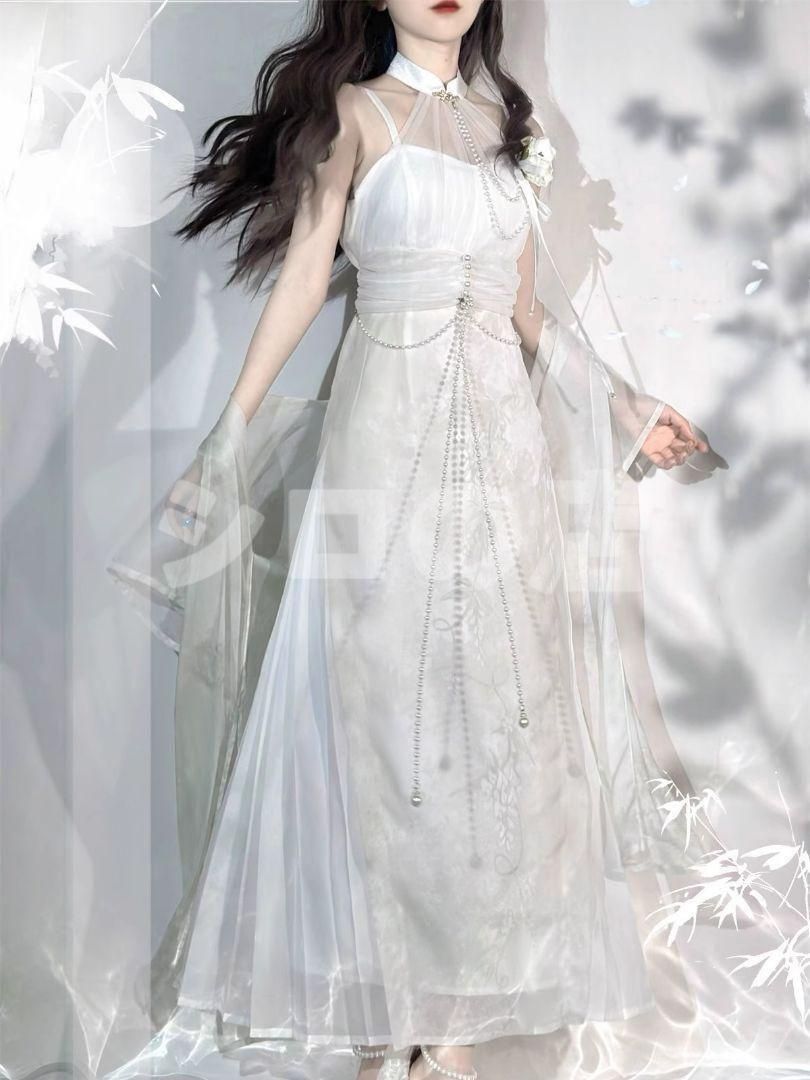 HF-77 豪華刺繍 漢服 かんふく 古風衣装 レトロ風 中華ロリータ