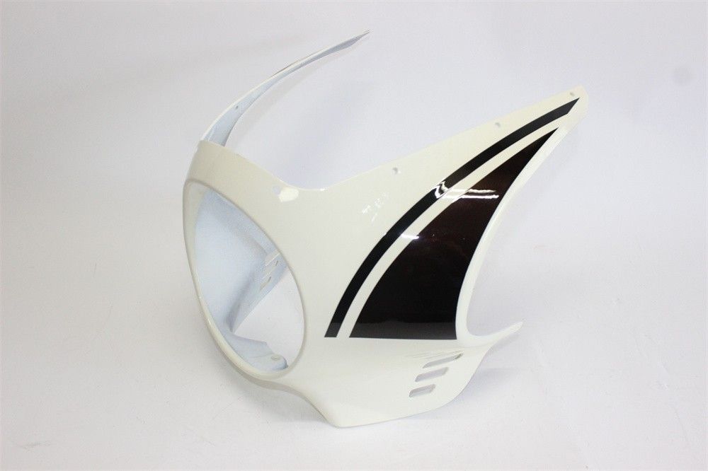 XSR 900 XSR900 xsr900 2025 以降 ビキニカウル フロントカウル 白X黒 - ライトスモーク スクリーン -ステー セット