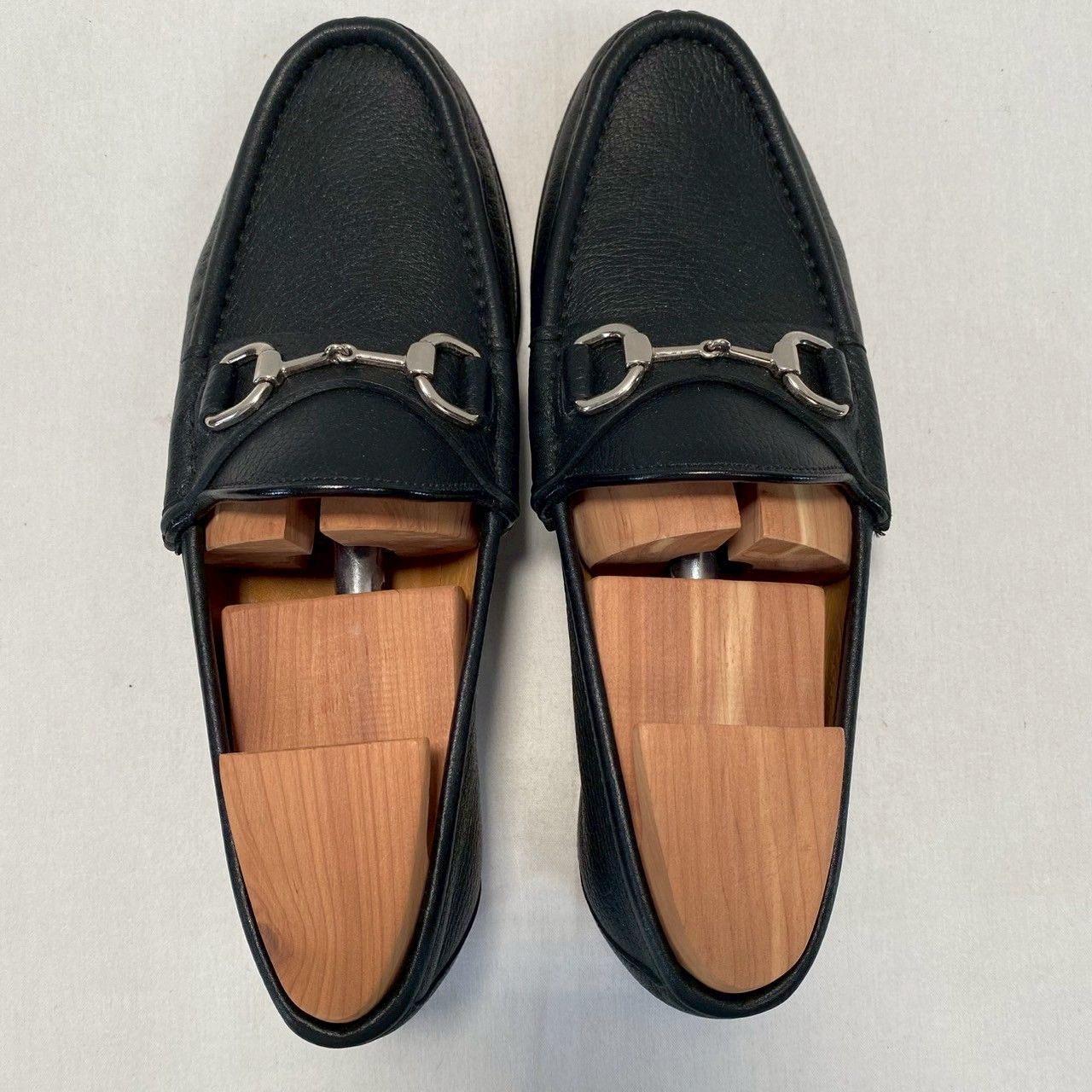 美品・付属品完備】GUCCI/ビットローファー/黒レザー/5サイズ