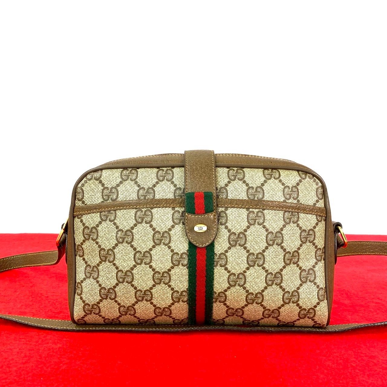 極 美品 GUCCI グッチ オールドグッチ ヴィンテージ シェリー