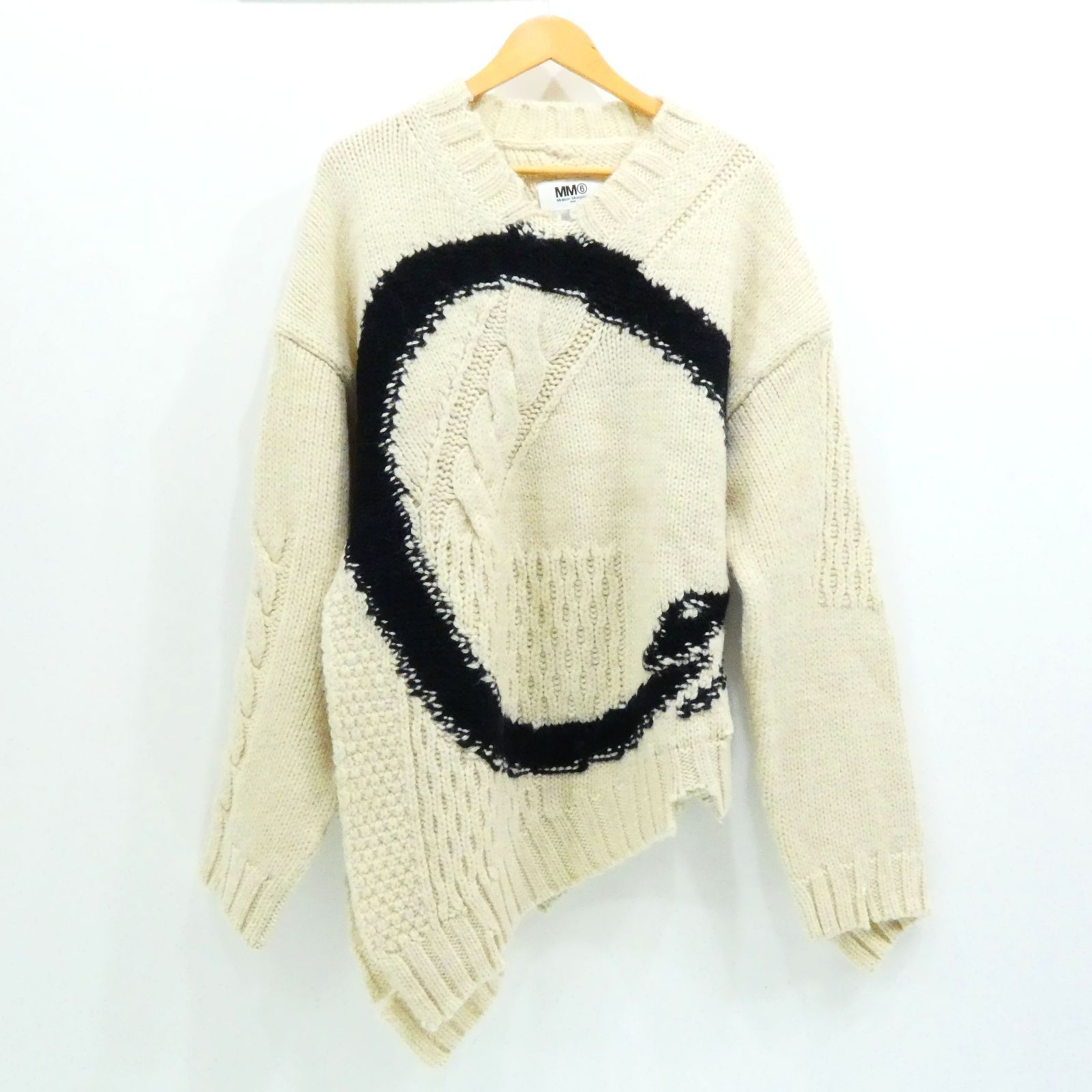 小牧店】MM6 メゾン・マルジェラ 22AW DISTRESSED KNIT SWEATER 小牧店】MM6 メゾン・マルジェラ 22AW DISTRESSED KNIT SWEATER