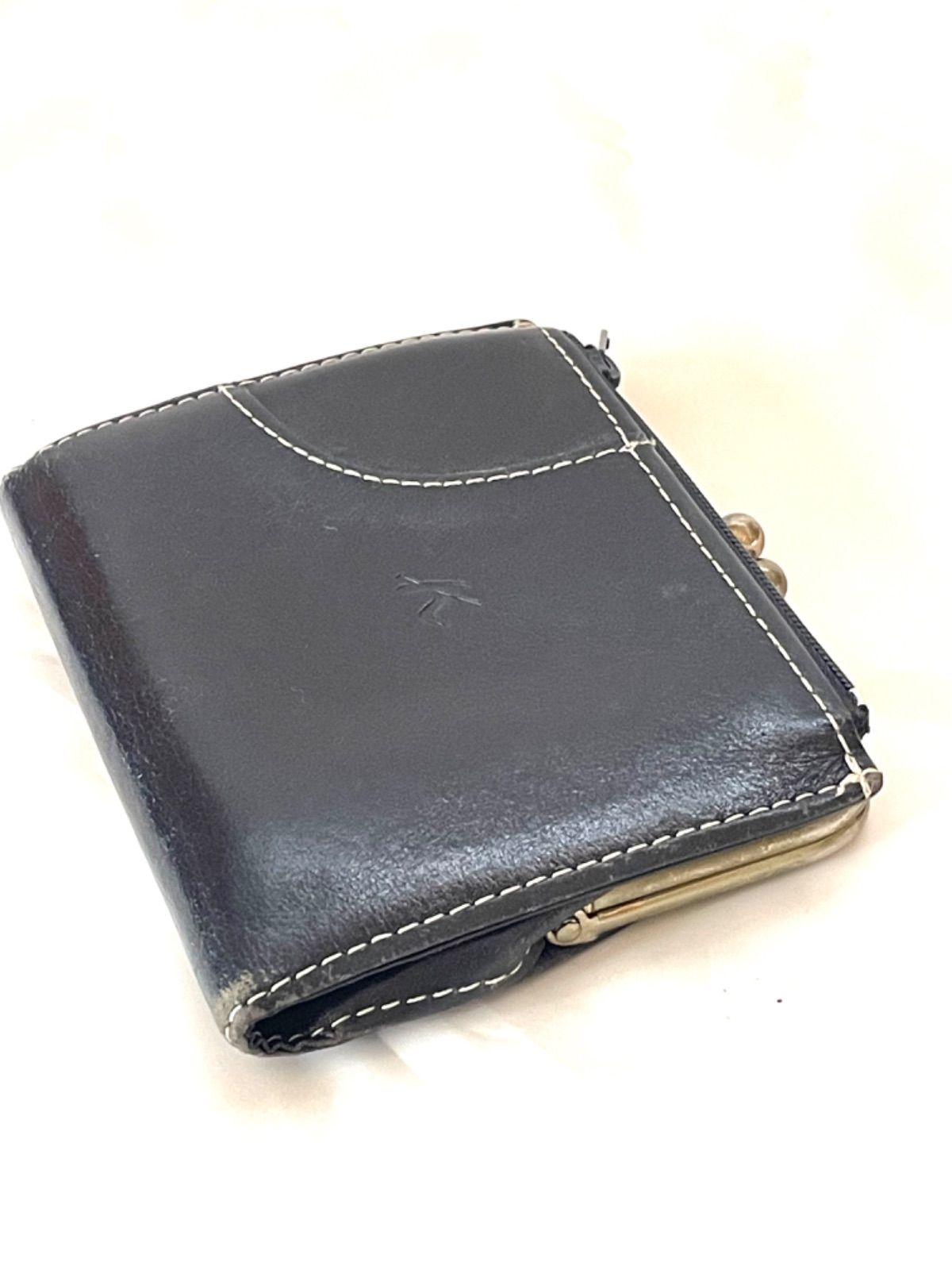 キタムラ 二つ折り財布 ネイビー 楽天市場】Kitamura(キタムラ ) 二つ折り 財布 紺 ネイビー×白