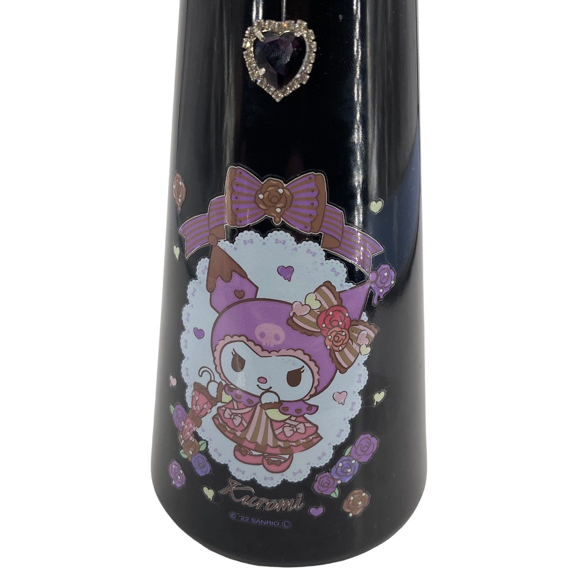 中古】 Fillico フィリコ 空ボトル クロミ ウイングボトル 黒 赤金 羽