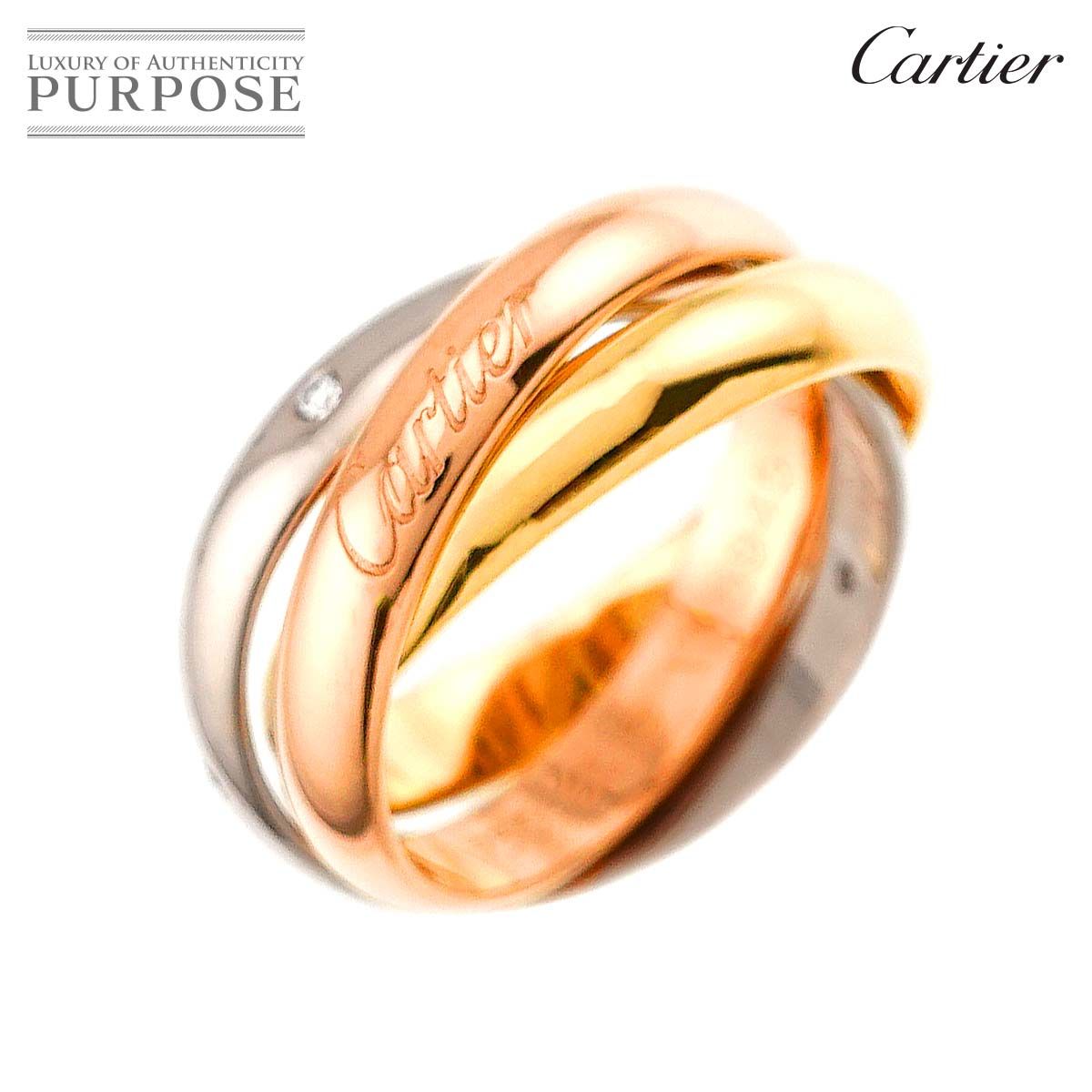 Cartier 750ゴールド リング サイズ51 トリニティ Cartier カルティエ トリニティ リング 51 – The BOUTIQUE