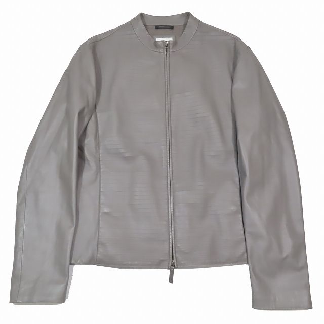 アルマーニ コレツィオーニ ARMANI COLLEZIONI ラムレザージャケット 