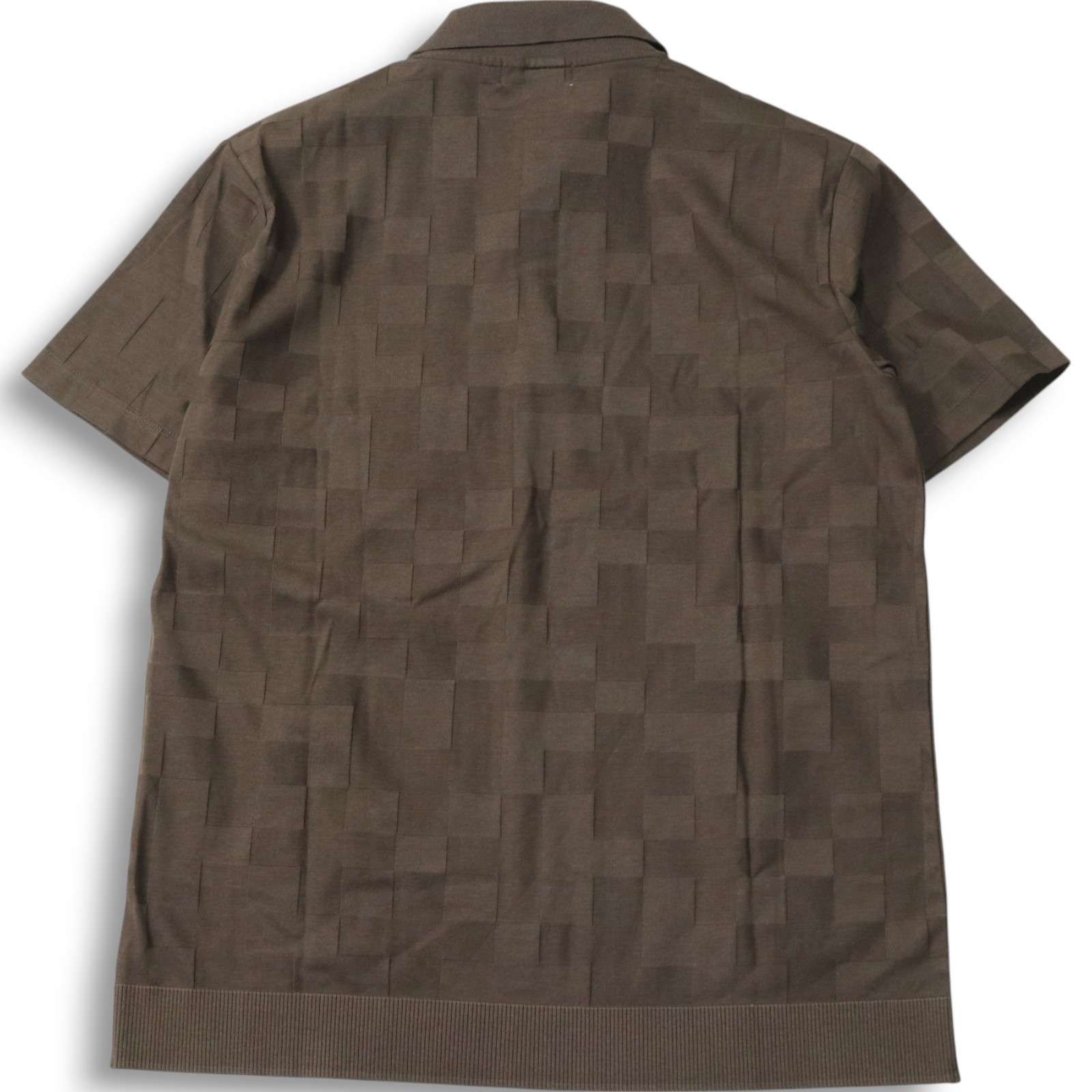 新品 未使用】 23区 HOMME オム Blanc 春夏 リンクス柄☆ 半袖