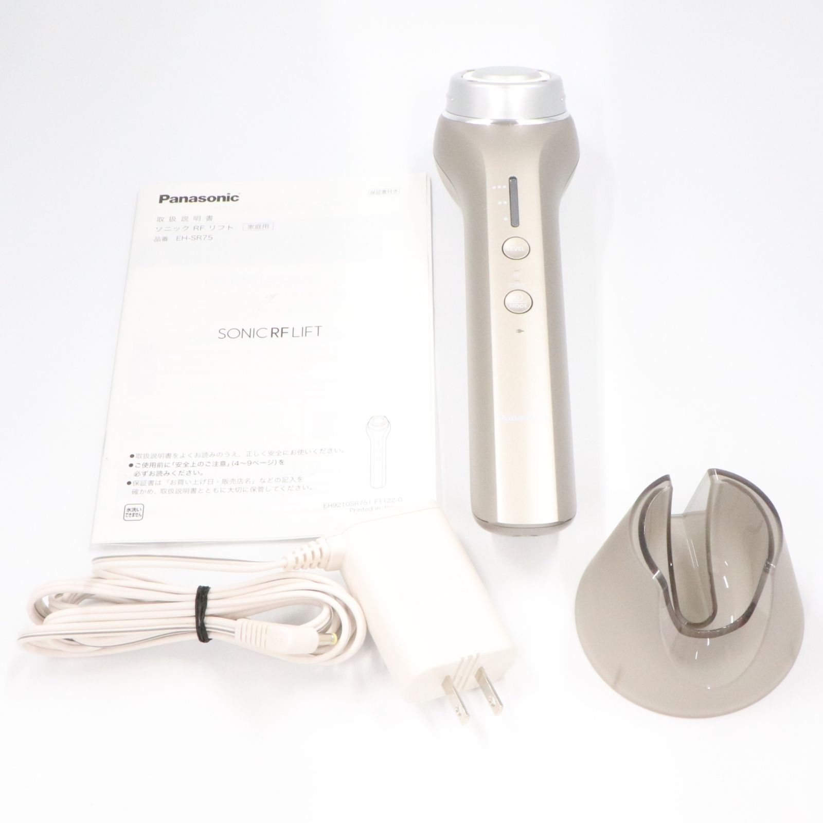 【 新品未開封 】パナソニック RFリフトEH-SR75-Nゴールド 概要 リフトケア美顔器 ソニック RF リフト EH-SR75 | フェイスケア