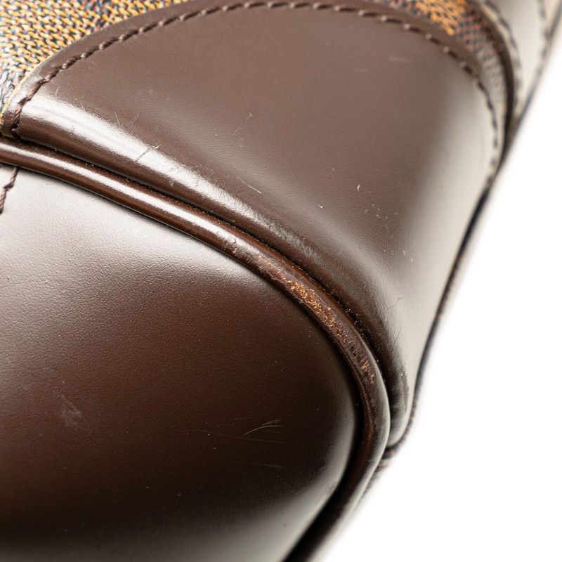 ルイ ヴィトン ダミエ バークレー N52000 ブラウン PVC レザー