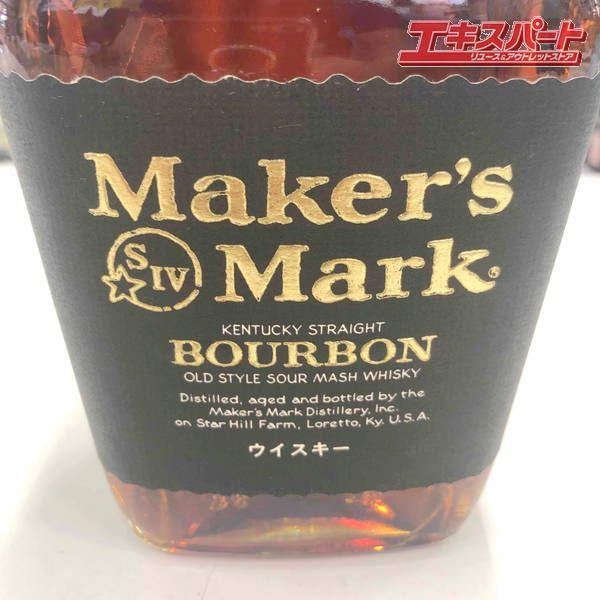 希少】メーカーズマーク ブラック黒ラベル750ml- メルカリ