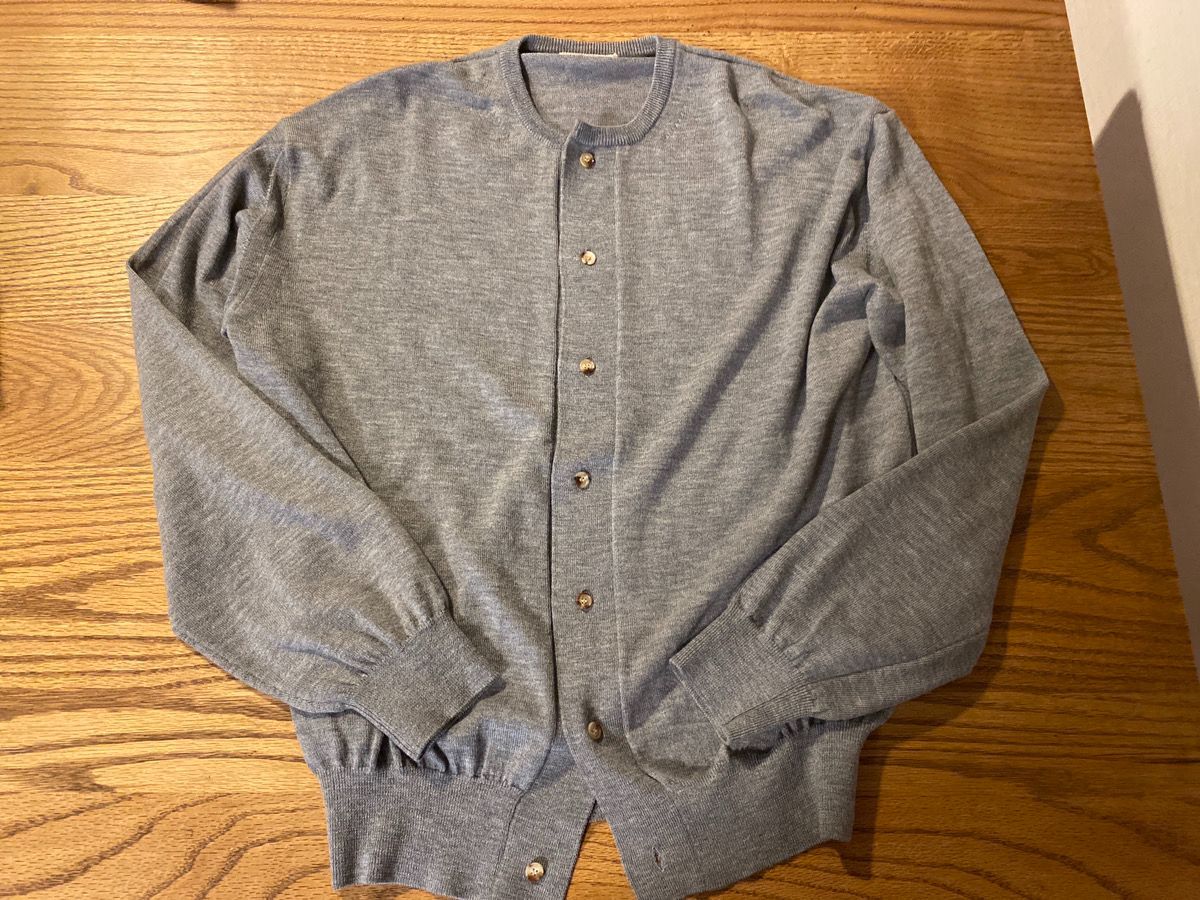 LOVE OUTDOOR様専用】【AURALEE】Cashmere Hard Twist Knit Cardigan