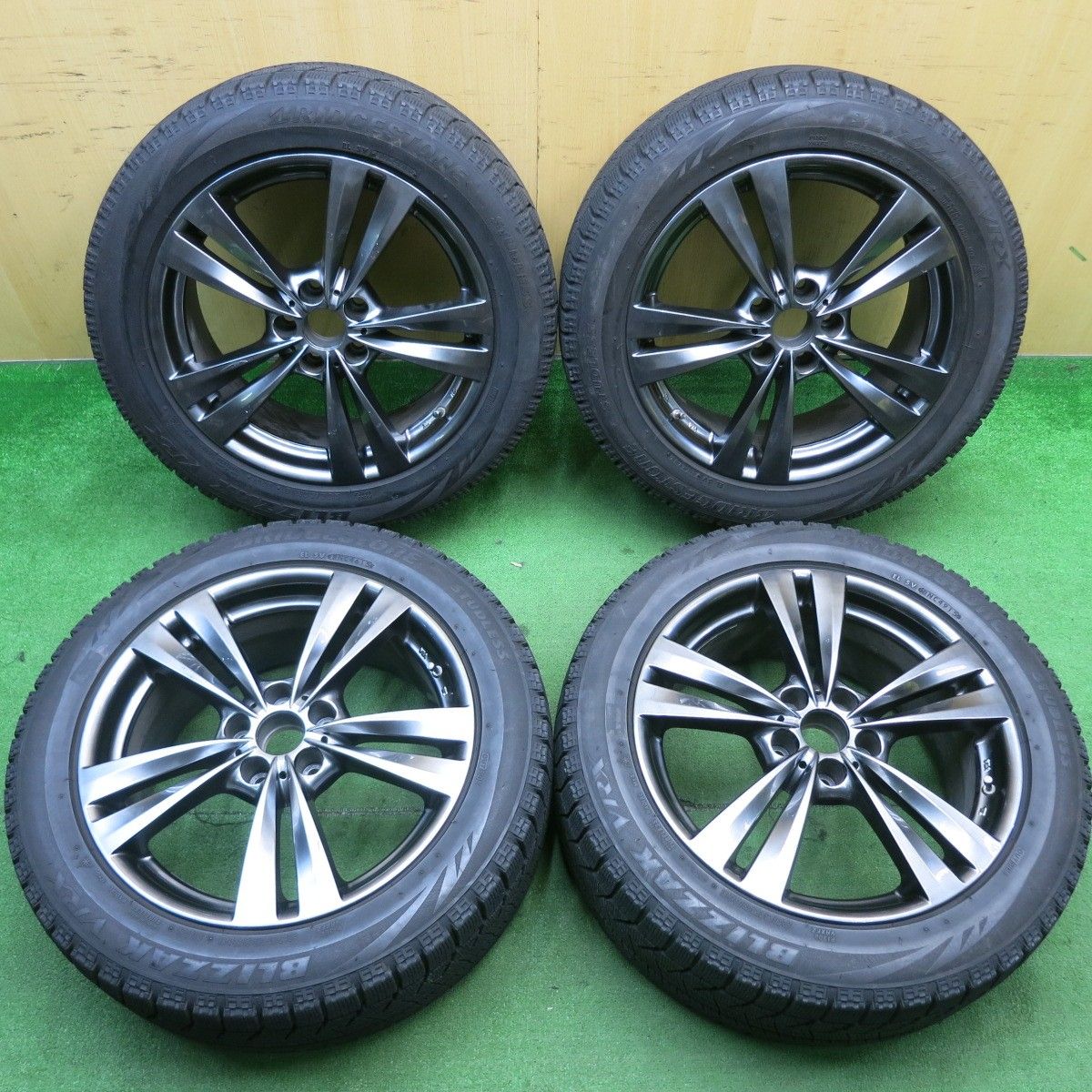 バリ溝 9分 マイスター LFラウンジ 235|50R18 スタッドレス ブリヂストン ブリザック VRX Lehrmeister L-F LOUNGE PCD114.3|5H 5051703TNス