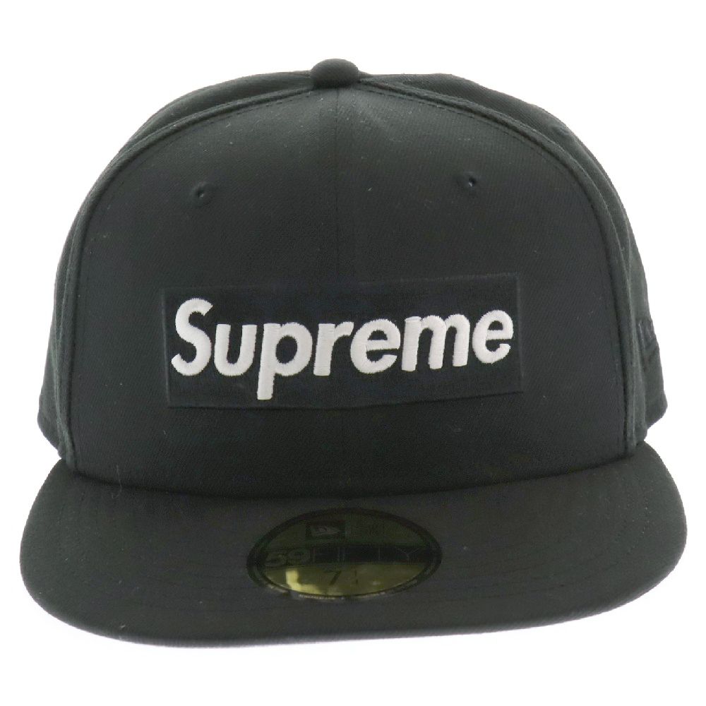 SUPREME (シュプリーム) 24SS ×New Era Sharpie Box Logo ニューエラ シャーピー ボックスロゴ キャップ 帽子 ブラック