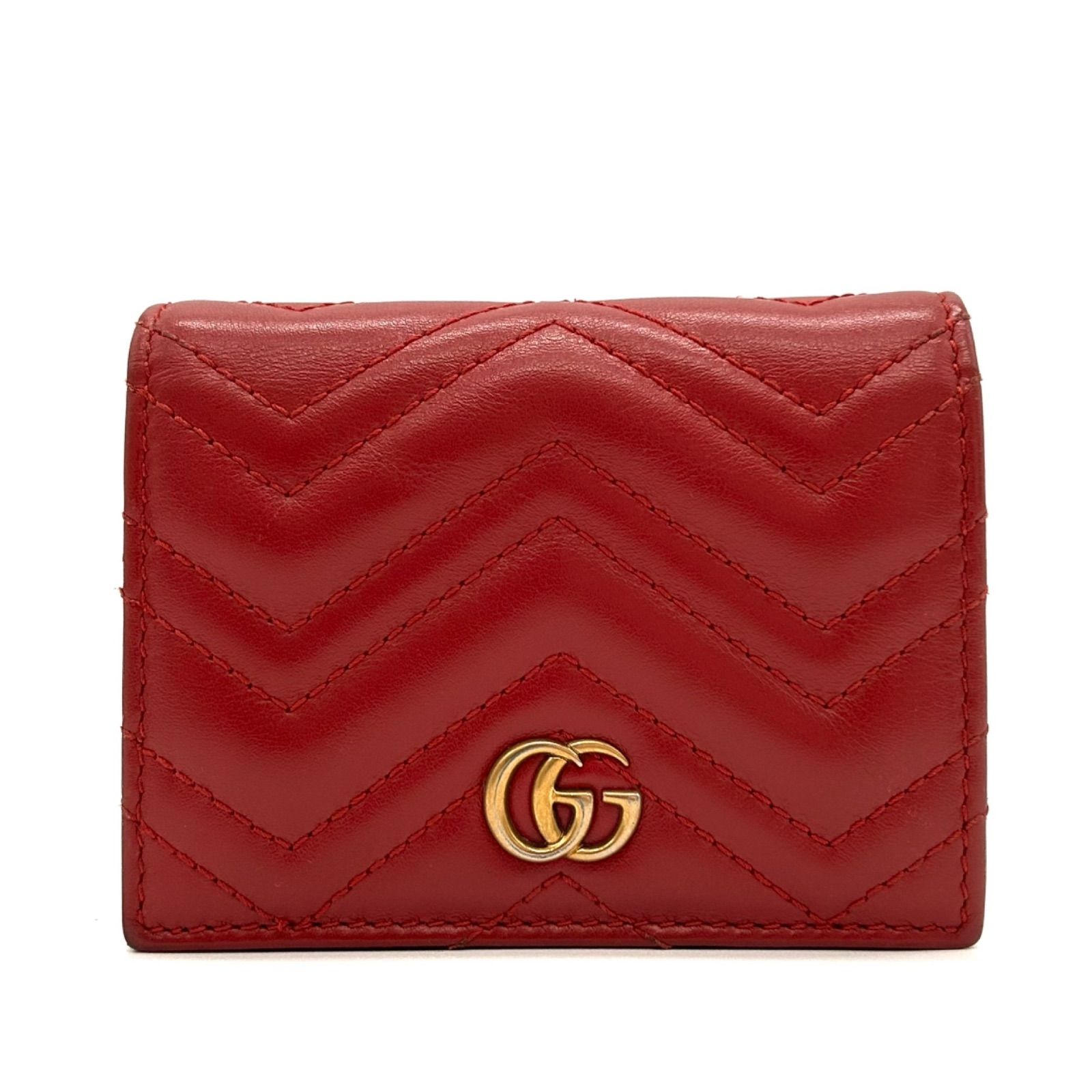 GUCCI グッチ　ダブルG ミニウォレット　466492 財布　コンパクト 楽天市場】グッチ 財布 レディース ダブルG カードケース 二