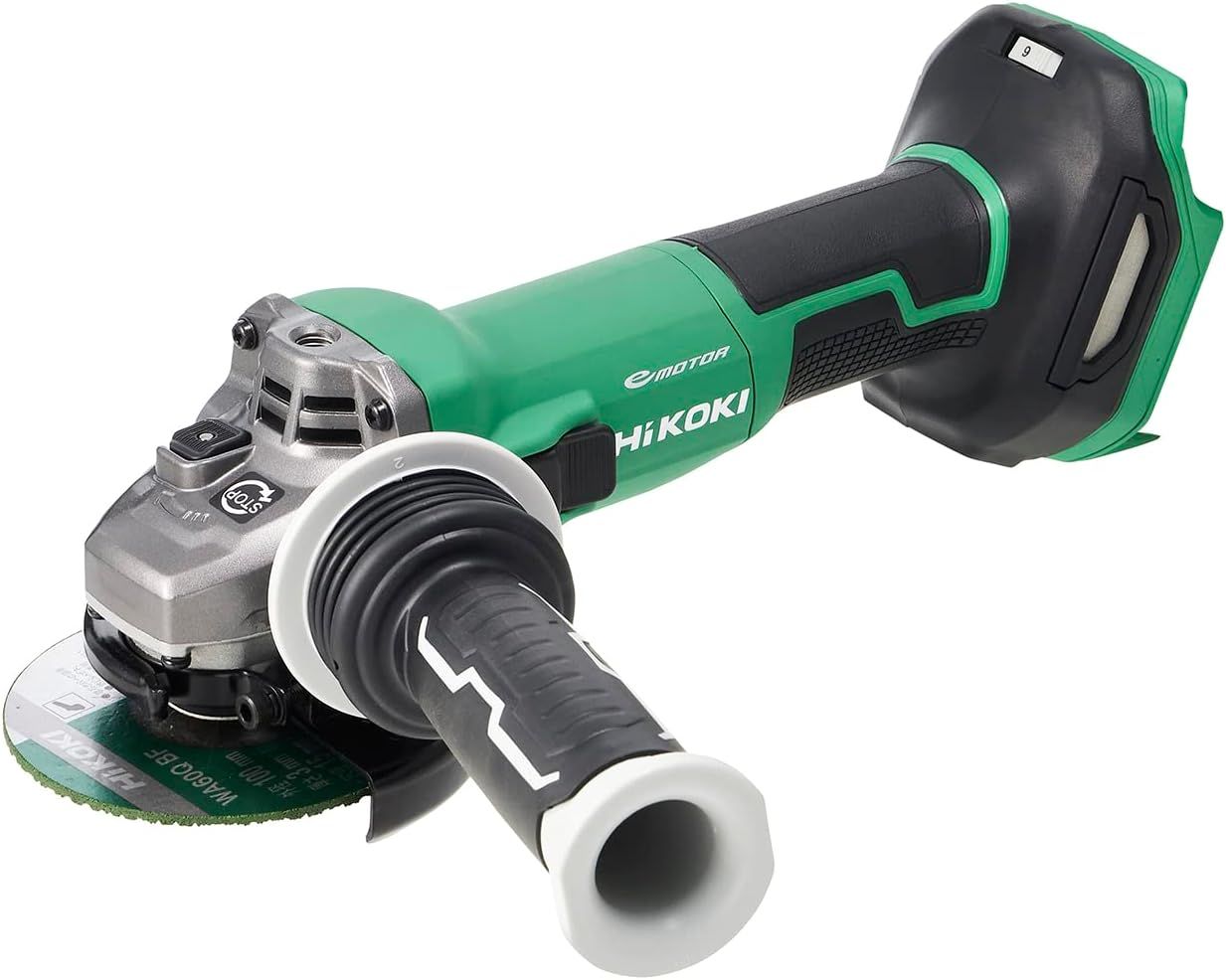HiKOKI(ハイコーキ) 18V ディスクグラインダ G1810DB トイシ径100mm バッテリー・充電器・ケース別売り スライドスイッチタイプ キックバック軽減システム ダイヤル式無段変速機能 G1810DB(NN) 【デ