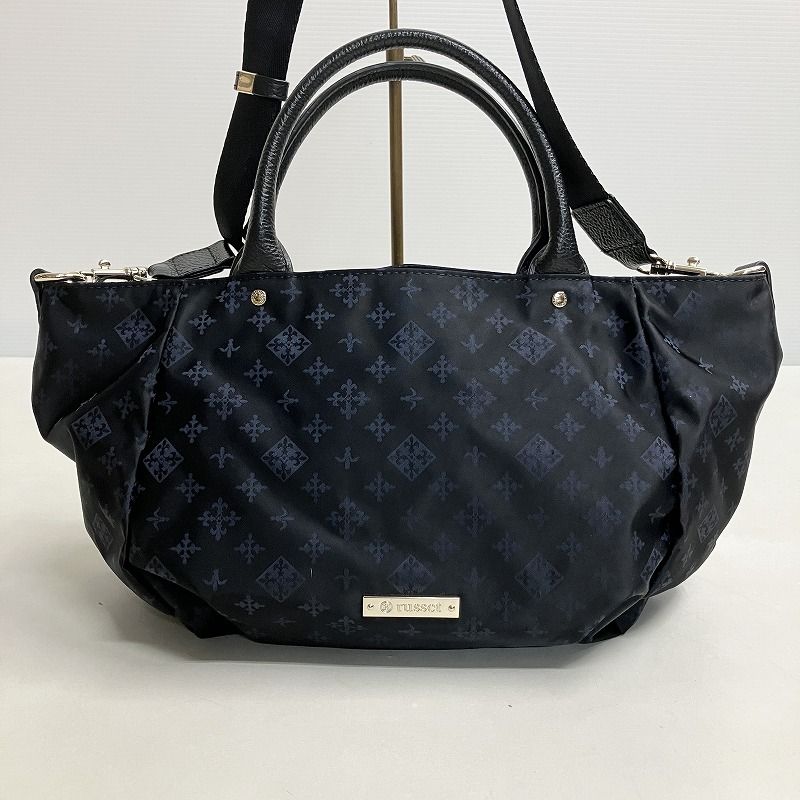 Russet - 美品 ラシット ハンドバッグ 2way ショルダー 黄