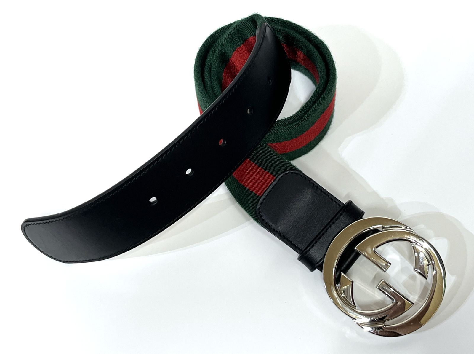 GUCCI｜グッチ インターロッキングGバックル シェリーラインベルト