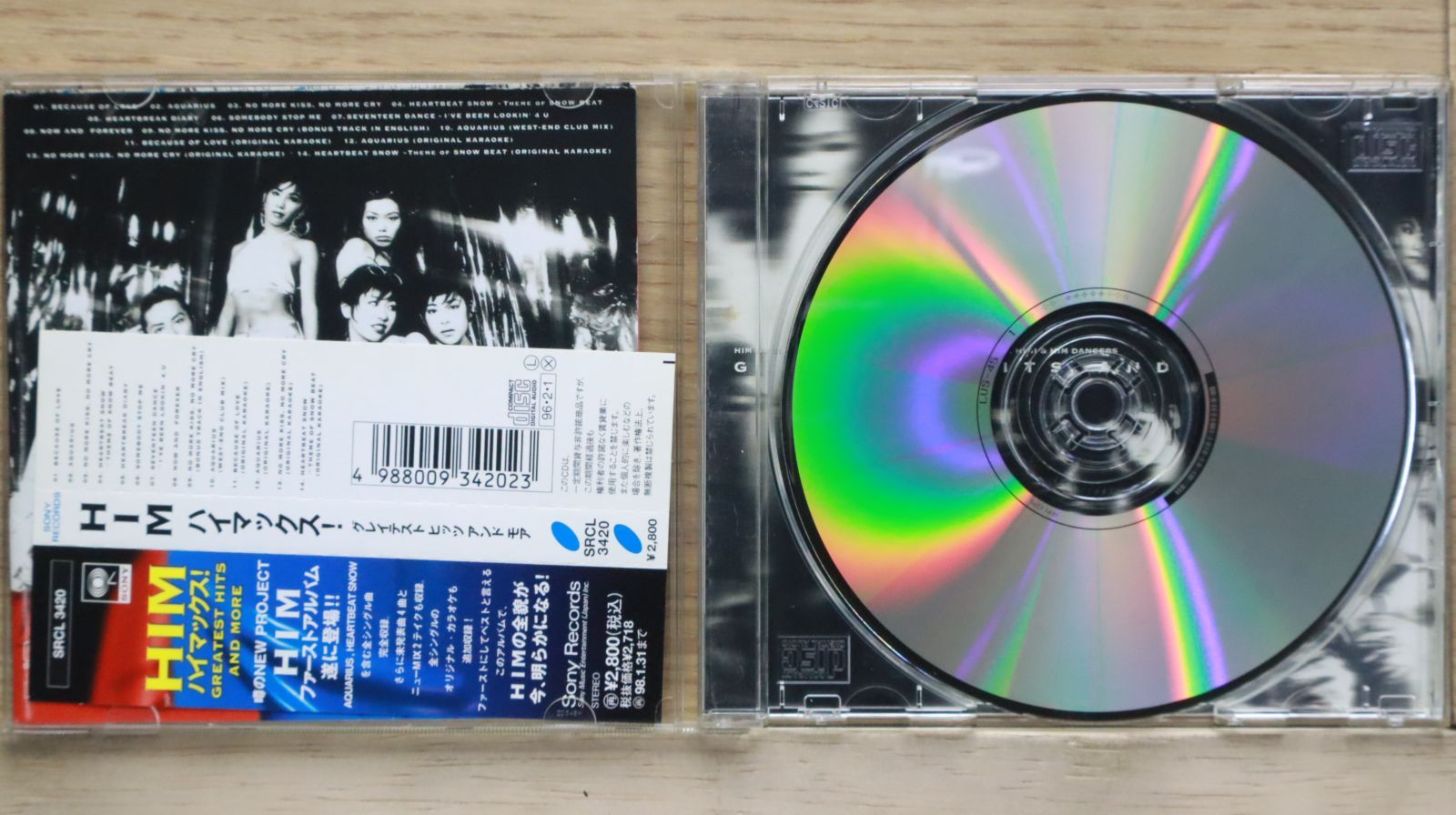 国内盤CD☆エイチ・アイ・エム/HIM□ HIMAX GREATEST 【SRCL3420