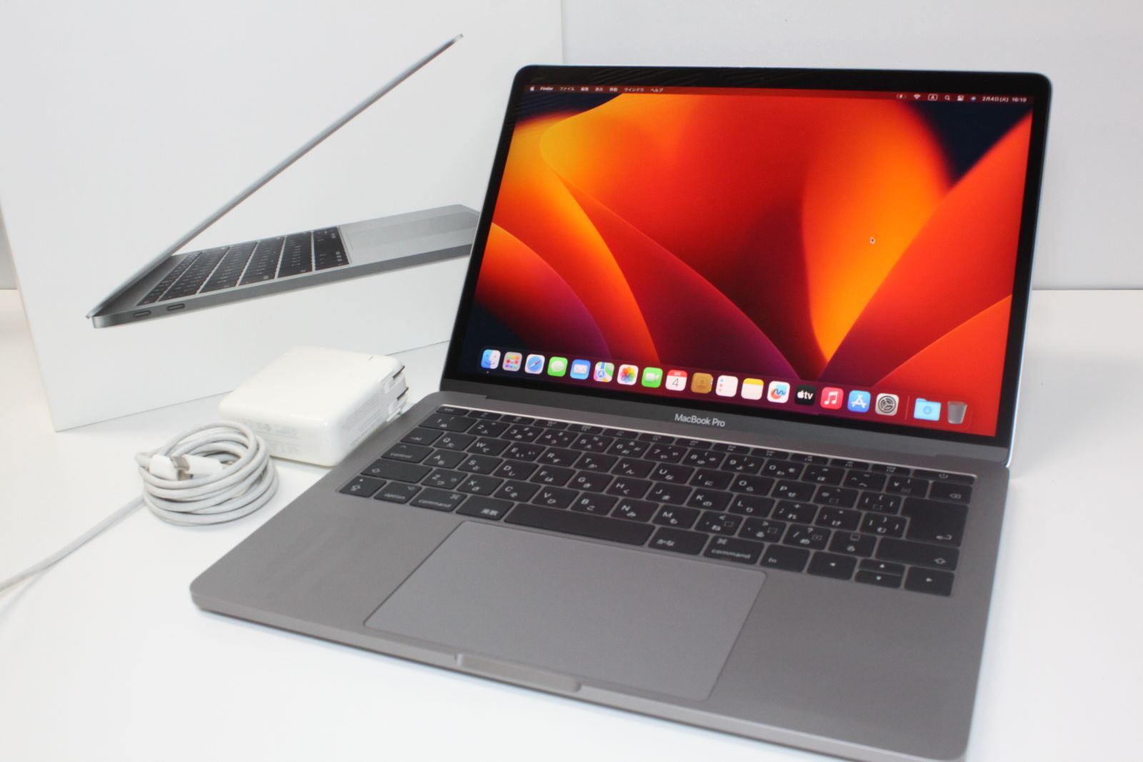 MacBook Pro（13インチ，2017，Thunderbolt 3ポートx 2）256GB/8GB〈MPXT2J/A〉⑥