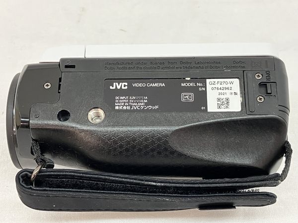 JVC Everio GZ-F270-W ビデオカメラ 2021年製 撮影 中古 C7685166