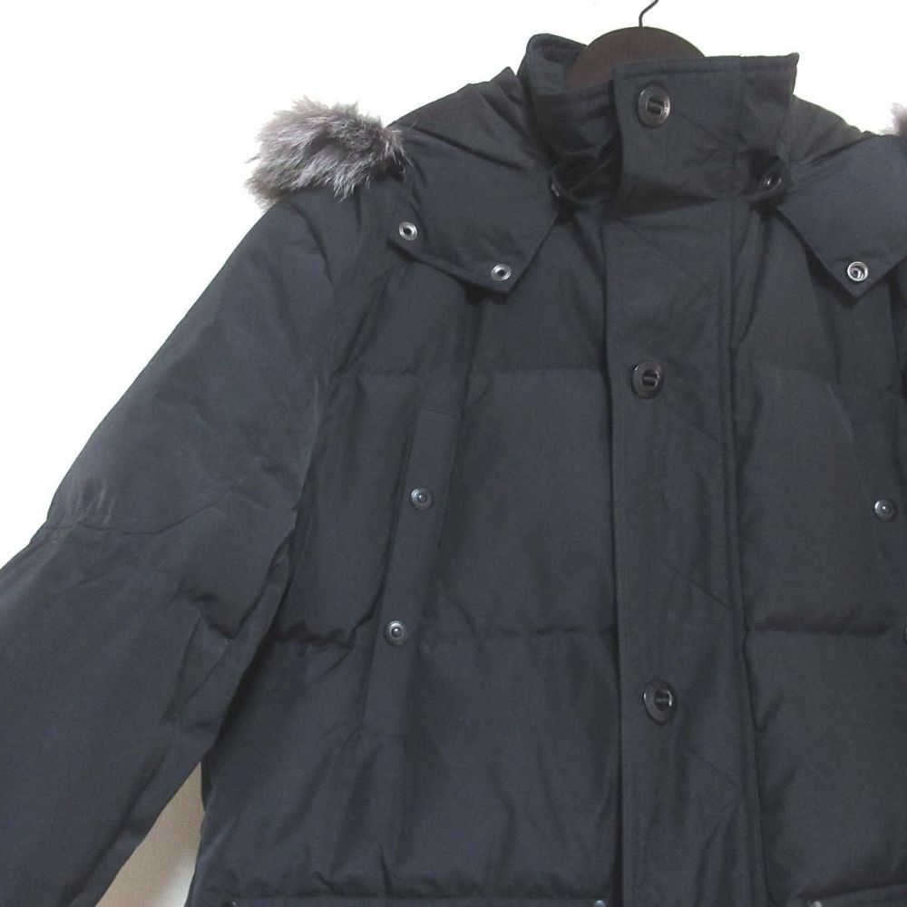 美品 MOOSE KNUCKLES ムースナックルズ ブルーフォックスファー  