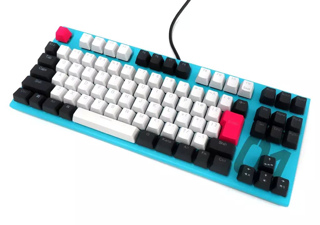 中古】家電サプライ 初音ミク(秋赤音) GX1 Keyboard(日本語配列