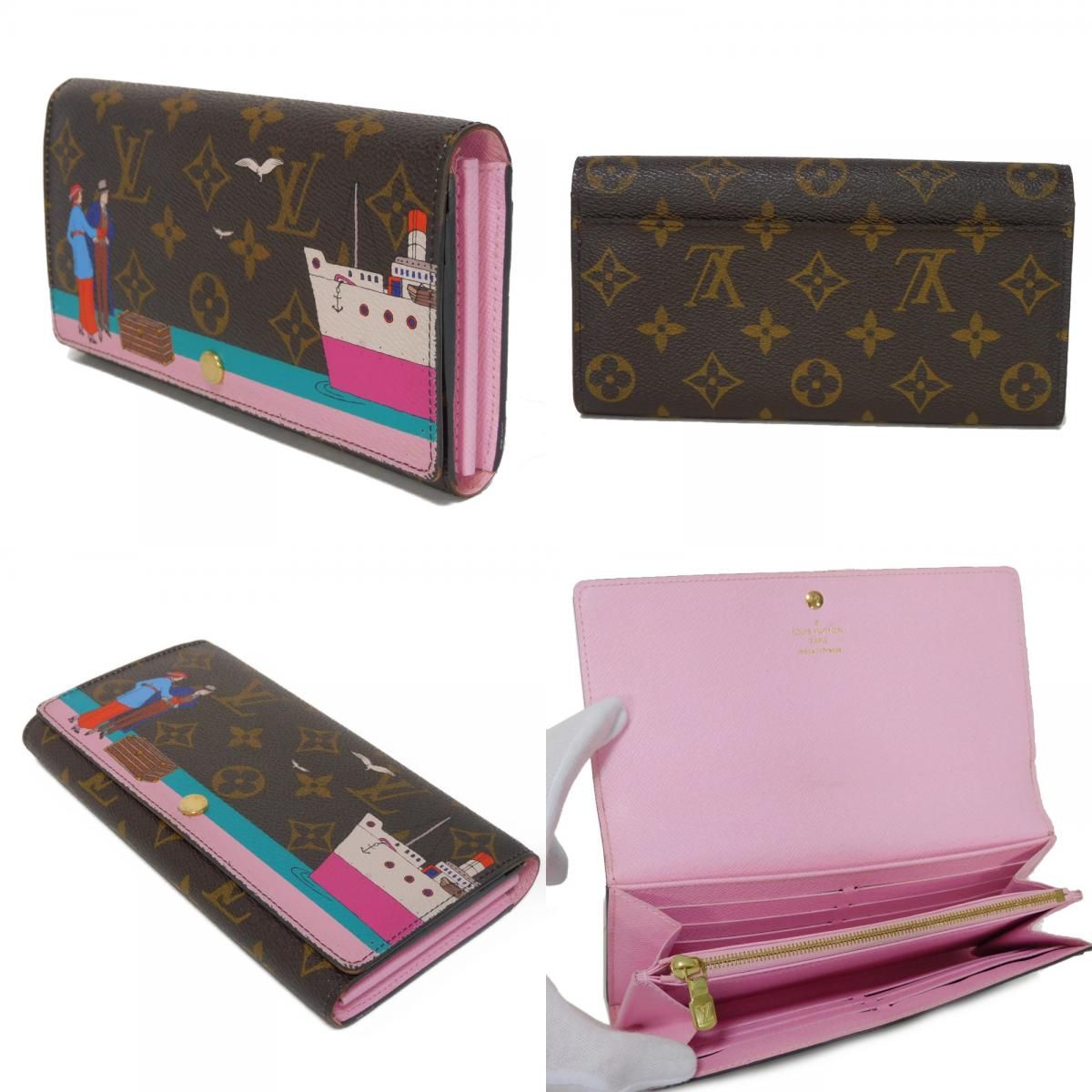 LOUIS VUITTON ルイ・ヴィトン ポルトフォイユ サラ 太平洋 クルーズ