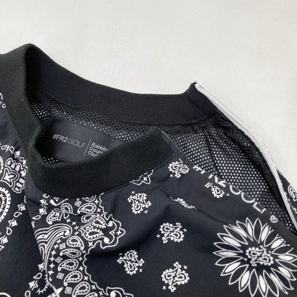 FR2 GOLF エフアールツーゴルフ ナイロンブルゾン ブラック系 XL