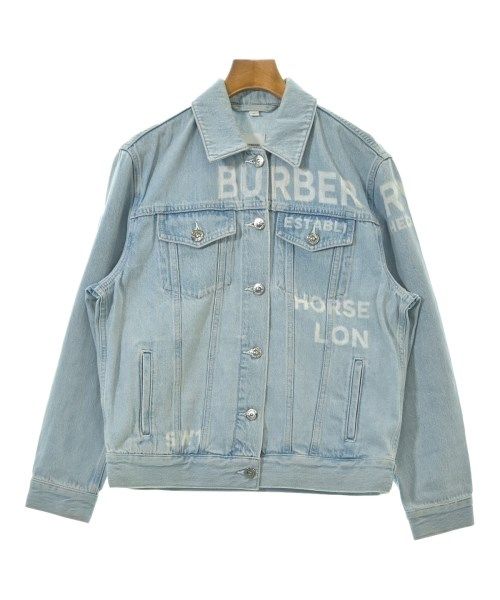 【値下げしました！】BURBERRY デニムジャケット レディース 9未使用級！ バーバリー ウォッシュドデニム Gジャン ノバ