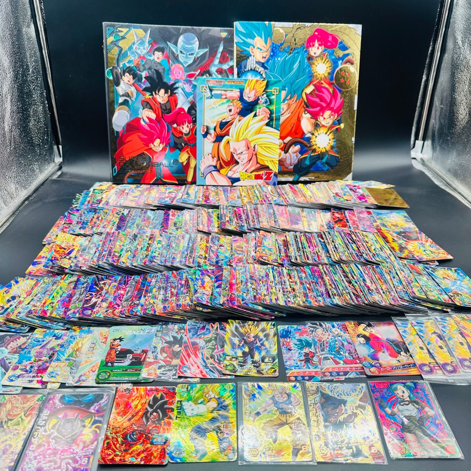 ドラゴンボールヒーローズ カード トレカ セット 大量 バインダー付き