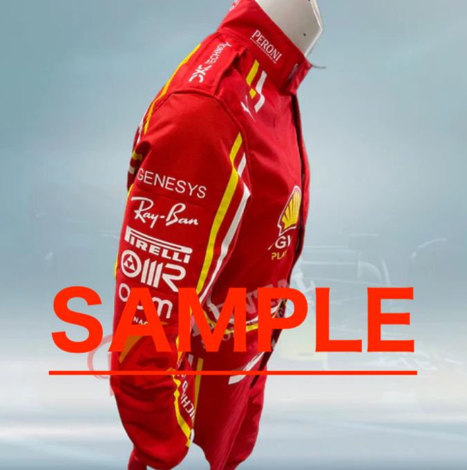 新品 シャルル・ルクレール F1 2024 カートレーシングスーツ オーダー 