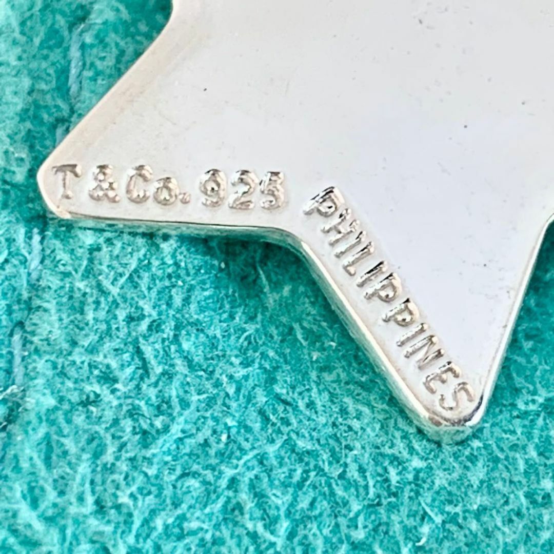 Tiffany & Co. ティファニー　キーリング　スター星 1996】TIFFANY&Co. ティファニー スター キーリング 《シルバー925 星