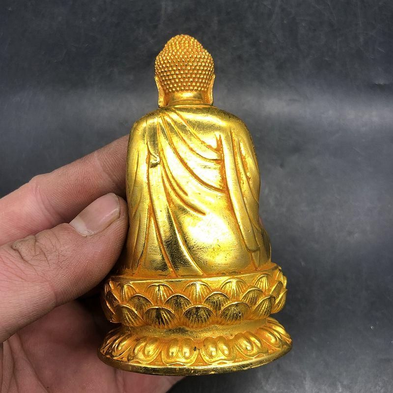如来様仏像 仏教美術 仏像 銅製 工芸品 美術品 置物 仏教美術 仏像 如来仏様 小仏像 銅製 銅器 - メルカリ